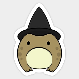 Not happy magic toad. Sticker